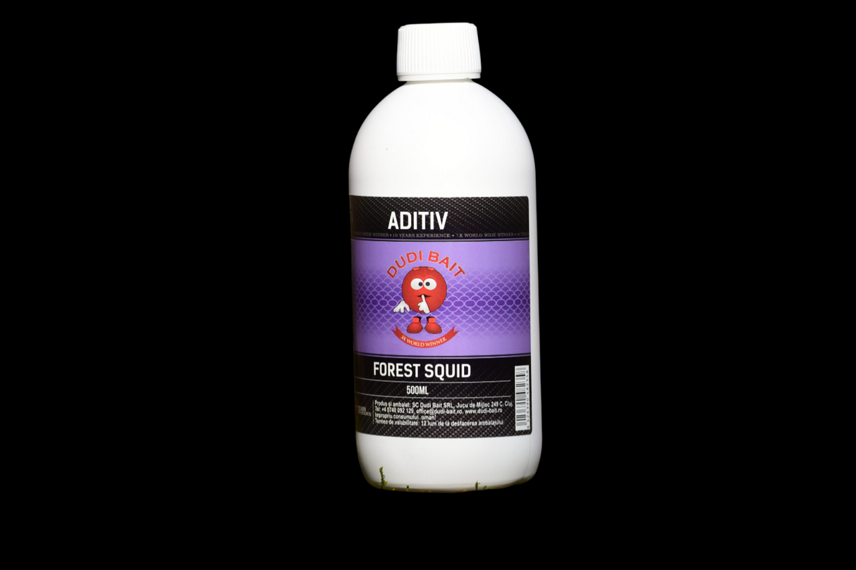 Enhancer flüssig Dudi Bait Wald Squid 500 ml
