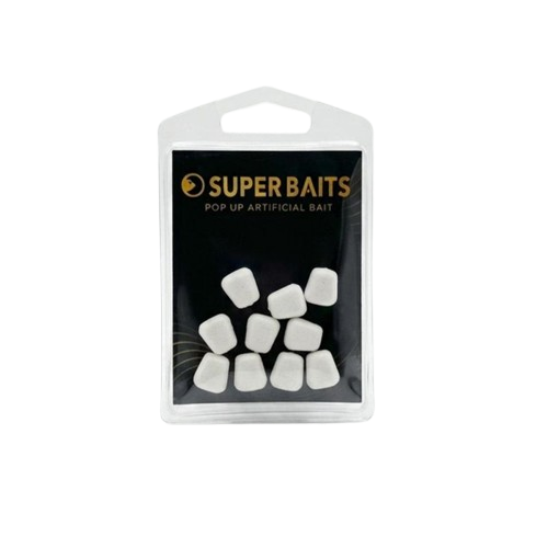 Mais Pop Up Superbaits Weiß