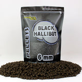 Mikro Pellets Pro Elite Baits Schwarzer Heilbutt 6 mm