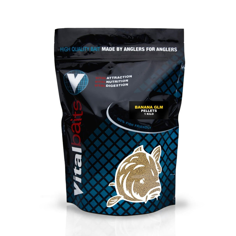 Mikro-Pellets Vitalbaits Banane GLM 4 mm
