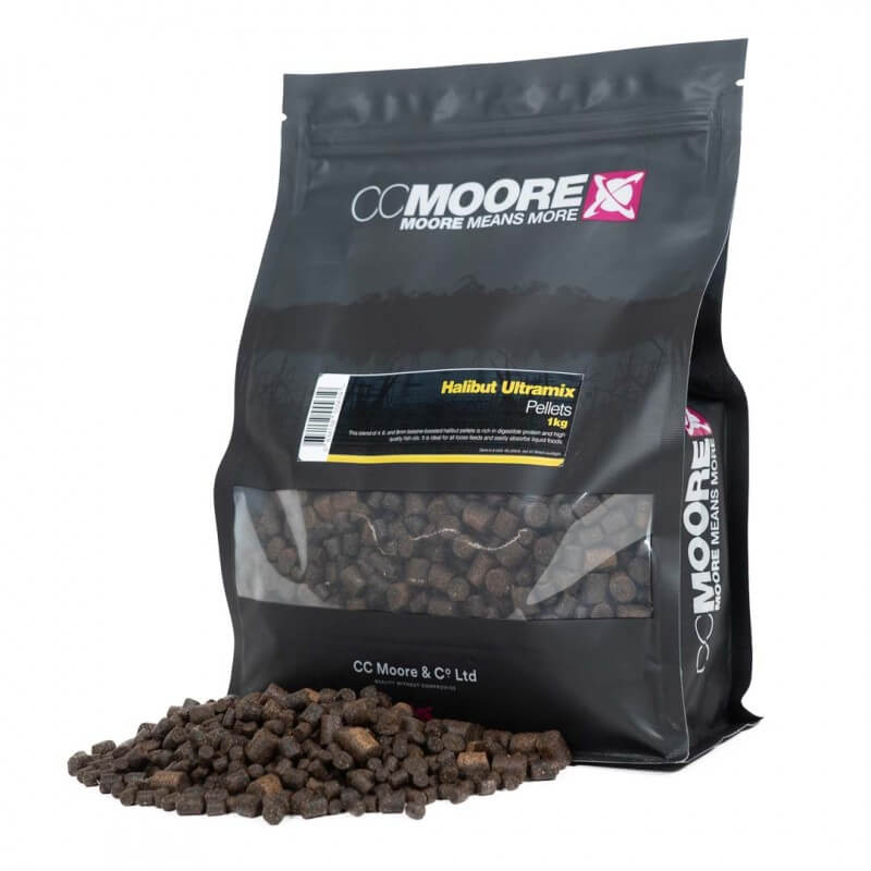 Mischen Sie Pellets Ccmoore Ultramix Heilbutt 8 mm