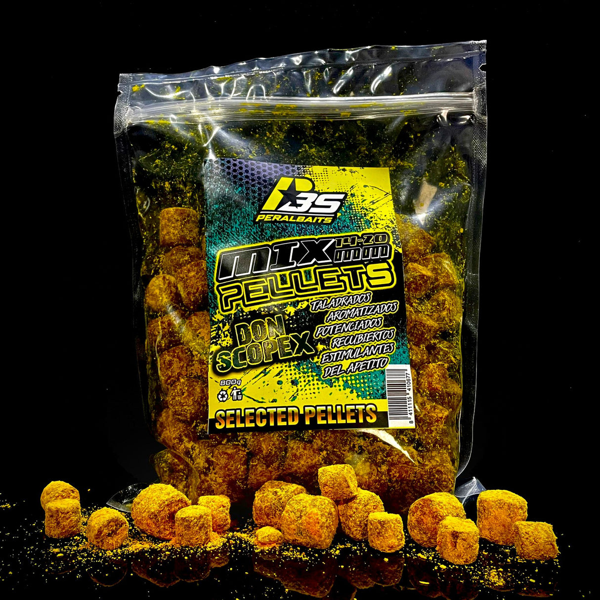 mischen Pellets Peralbaits Don Scopex 14-20mm