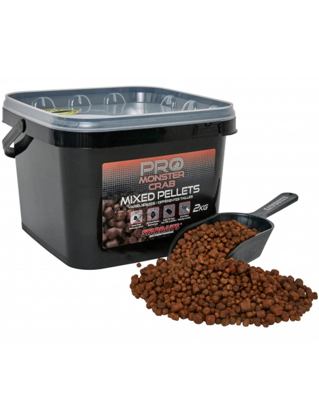 Mischen Sie Pellets Starbaits Probiotic Monster Crab 2 kg