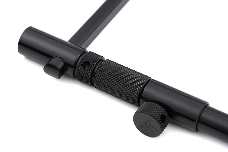 Pack 2 Buzz bars Fox Black Label 3 cañas ajustables 22 - 25 cm - Tienda Carpfishing