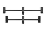 Pack 2 Buzz bars Fox Black Label 3 cañas ajustables 22 - 25 cm - Tienda Carpfishing