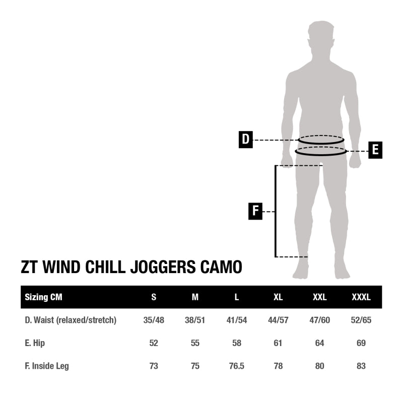 Hosen Nash Jogger ZT Wind Chill Tarnmuster