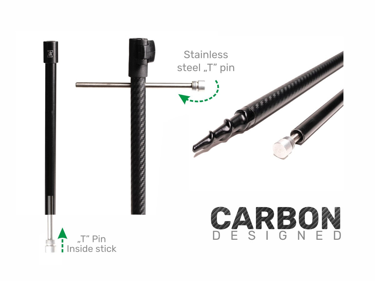 Pica de carbono Zfish 60-110 cm - Tienda Carpfishing