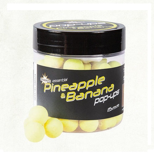 Pop Ups Dynamite Baits Piña Banana 15 mm - Tienda Carpfishing