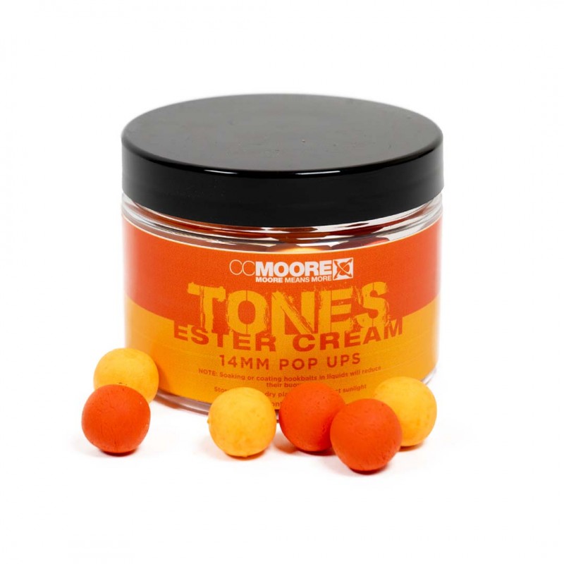 Pop Ups Ccmoore Ester Cream Farbtöne Gelb Orange 14 mm