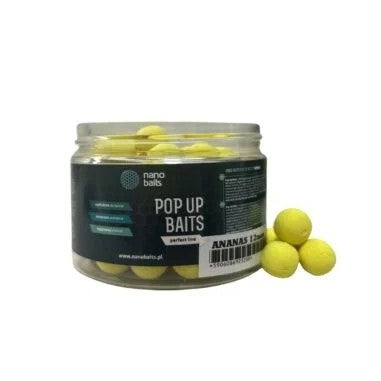 Pop Ups Nano Baits Ananas Gelb 15 mm