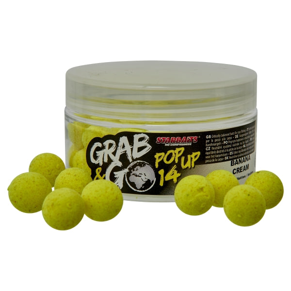 Pop Ups Starbaits Grab Go Banane Cream 14 mm