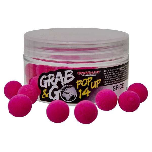 Pop Ups Starbaits Grab Weiter Spice 14 mm
