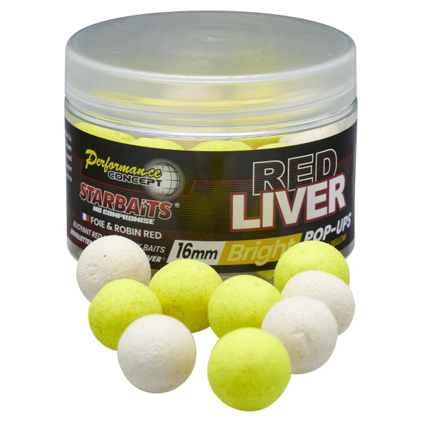 Pop ups Starbaits Red Liver Hell 16 mm