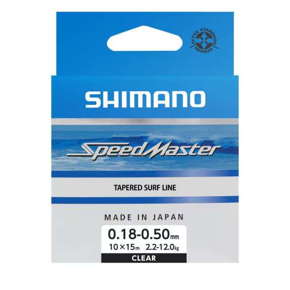 Verjüngte Leitungsbrücken Shimano 0,18 - 0,50 mm - 10 x 15 m