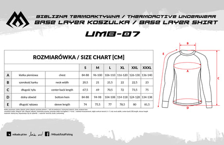 Thermo T-Shirt Mikado Base Layer Shirt Schwarz