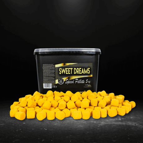 Speed Pellets Pro Elite Baits Gold Sweet Dreams 20 mm 5 Kg - Tienda Carpfishing