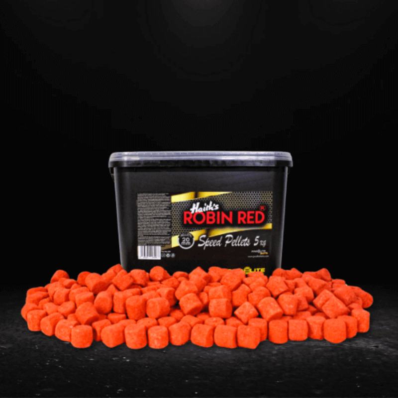 Geschwindigkeit Pellets Pro Elite Baits Gold Robin Red 20 mm 5 Kg