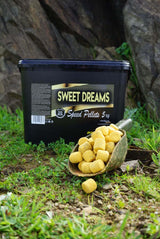 Geschwindigkeit Pellets Pro Elite Baits Gold Süße Träume 20 mm 5 Kg