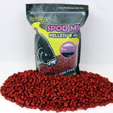 Pellets Spod Mix Pro Elite Baits Banane Strawberry 8 mm