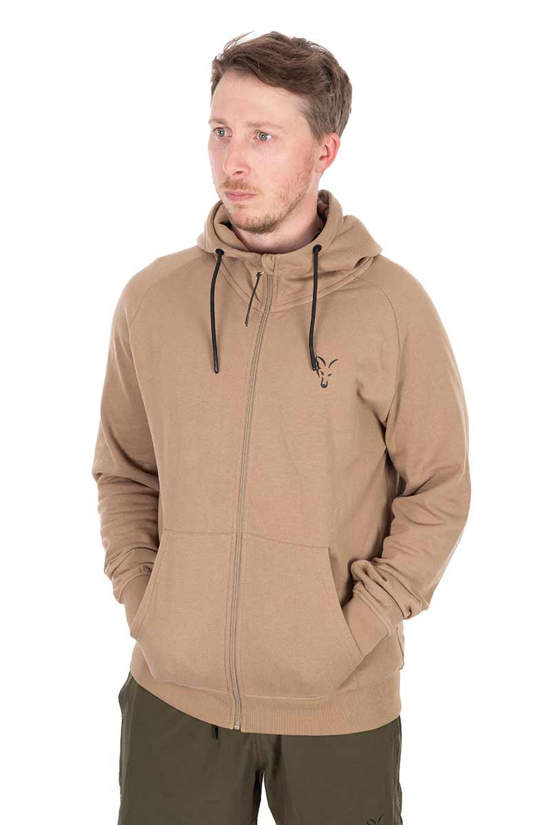 Sweatshirt Fox LW Tan Ltd Edition Kapuzenpulli mit Reißverschluss