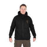 Sweatshirt Fox Sherpa Schwarz/Orange