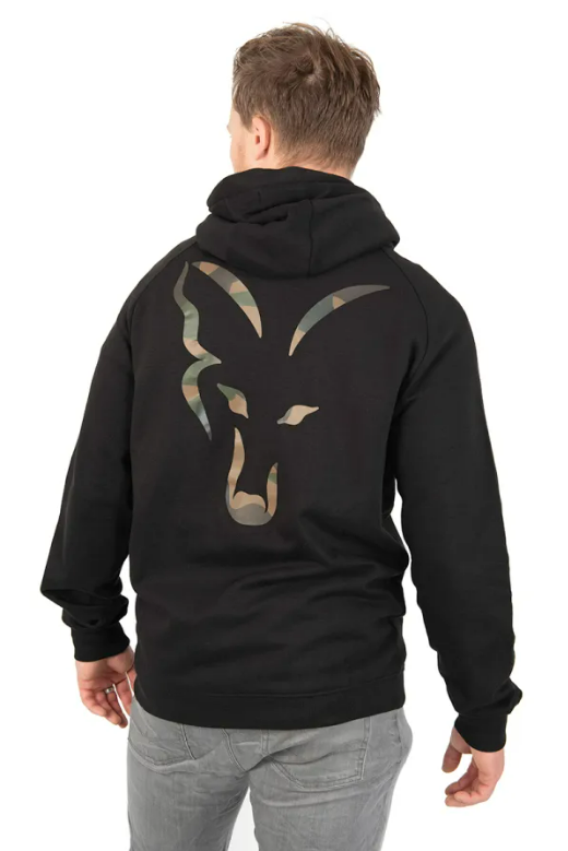 Sweatshirt Fox schwarz mit Kapuze 3XL