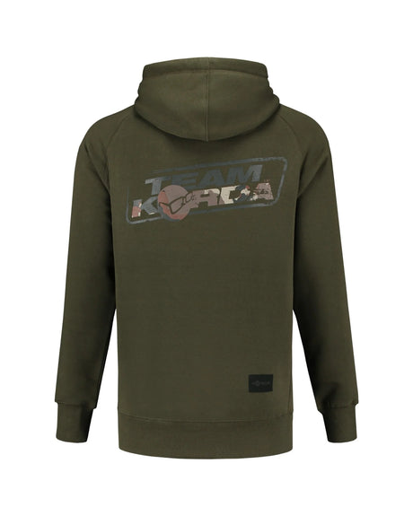 Sweatshirt Korda TK Dunkelgrün mit Kapuze