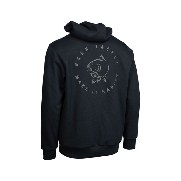 Sweatshirt Nash Make It Happen Carp Logo Schwarz