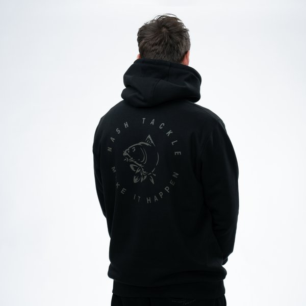 Sweatshirt Nash Make It Happen Carp Logo Schwarz
