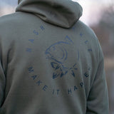 Sweatshirt Nash Make It Happen Carp Logo Grün