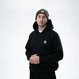 Sweatshirt Nash Make It Happen mit Reißverschluss Schwarz