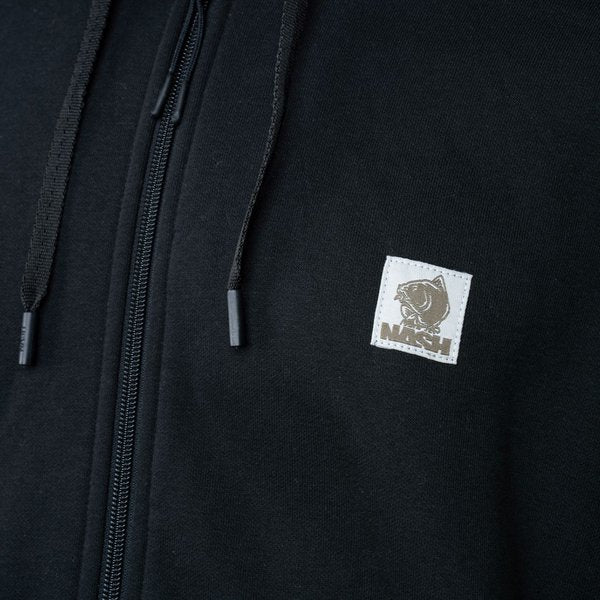Sweatshirt Nash Make It Happen mit Reißverschluss Schwarz