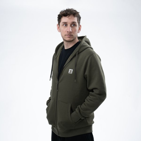 Sweatshirt Nash Make It Happen mit Reißverschluss Grün