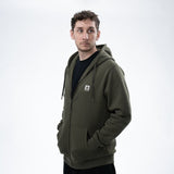 Sweatshirt Nash Make It Happen mit Reißverschluss Grün