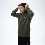 Sweatshirt Nash Make It Happen mit Reißverschluss Grün