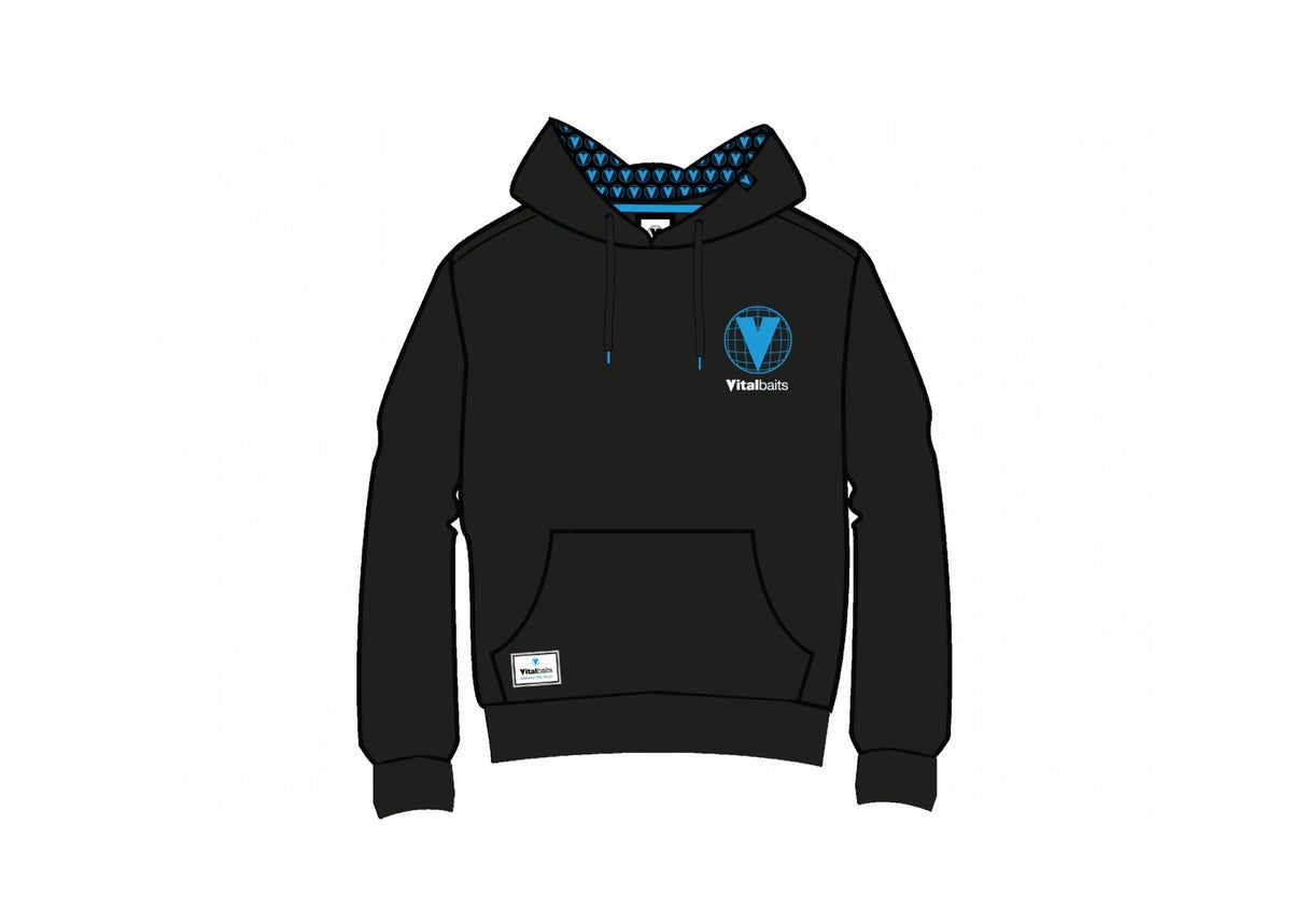 Sudadera Vitalbaits Azul con capucha