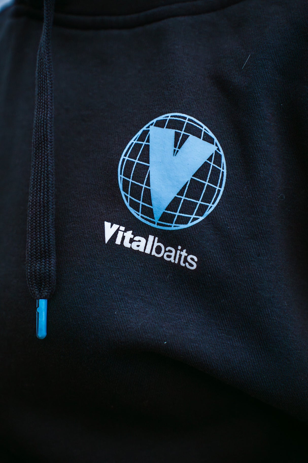 Sudadera Vitalbaits Azul con capucha