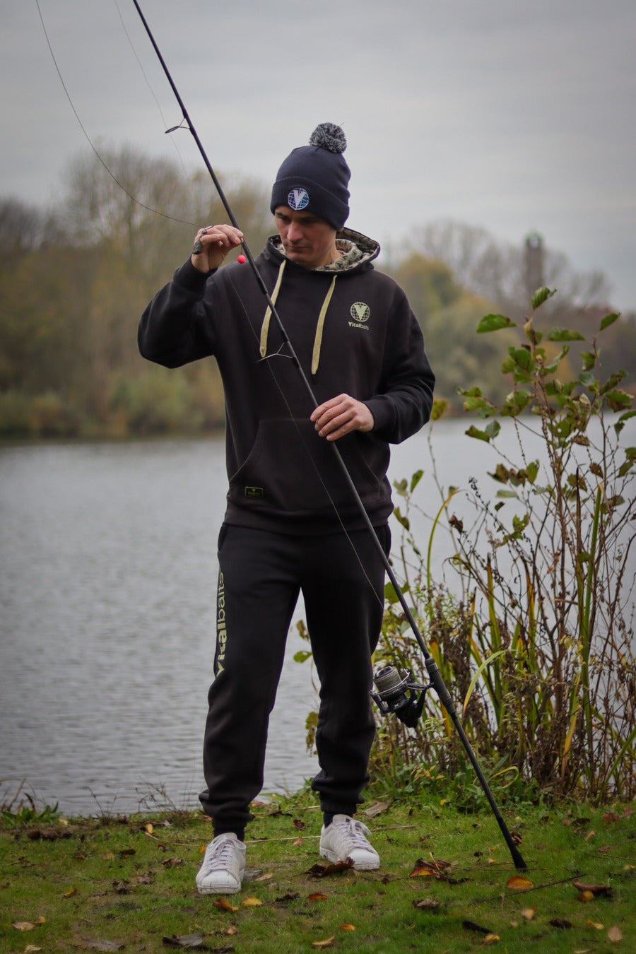 Sudadera Vitalbaits Verde con capucha