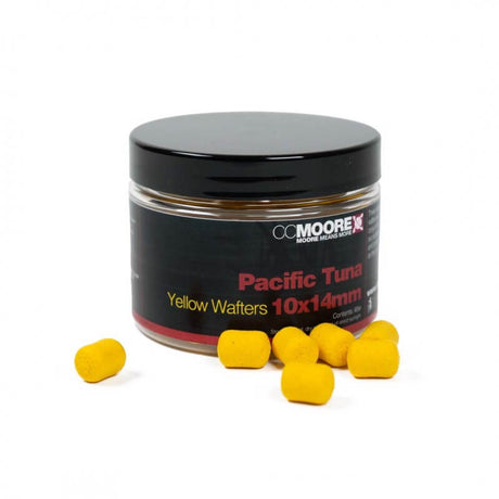 Wafters Dumbells Ccmoore Pacific Tuna Amarillo 10-14 mm - Tienda Carpfishing