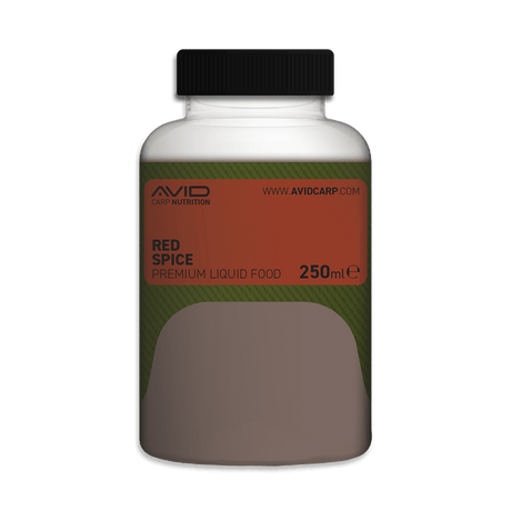Aditivo Líquido Avid Carp Premium Red Spice - Tienda Carpfishing