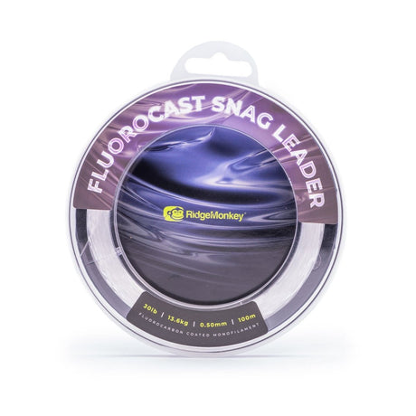 Bajo de Línea Ridge Monkey Fluorocast Snag Leader 100 m - Tienda Carpfishing