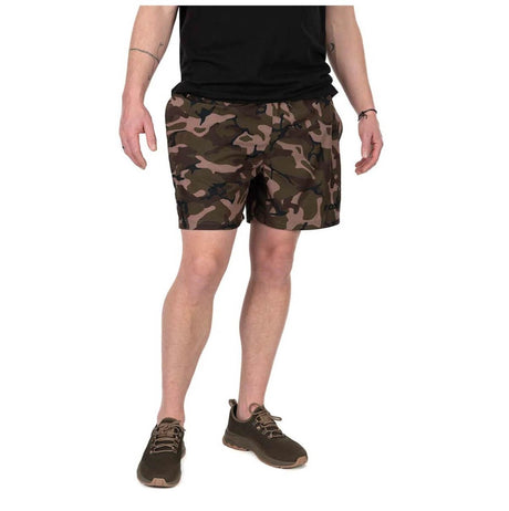 Bañador Fox Swim LW Negro/Camo - Tienda Carpfishing
