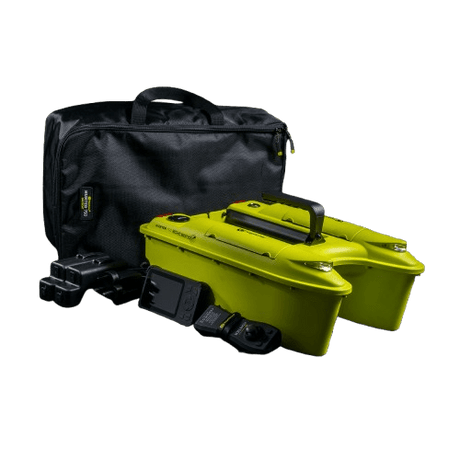 Barco cebador Ridge Monkey Hunter 750 Hi - Viz - Sonda - Tienda Carpfishing