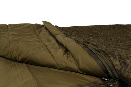 Bed Chair con saco de dormir Solar SP C-Tech Memory Foam 8 patas Wide - Tienda Carpfishing