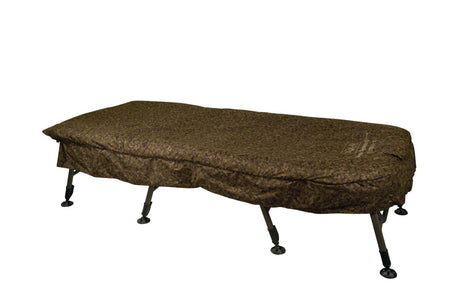 Bed Chair con saco de dormir Solar SP C-Tech Memory Foam 8 patas Wide - Tienda Carpfishing