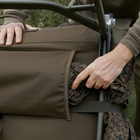 Bed Chair con saco de dormir Solar SP C - Tech Memory Foam Sleep Systems MKII - Tienda Carpfishing