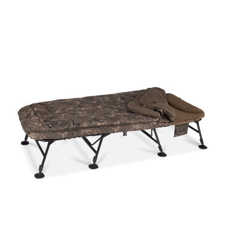 Bed Chair Nash Indulgence MF60 Sleep System Camo Wide 8 patas SS4 - Tienda Carpfishing