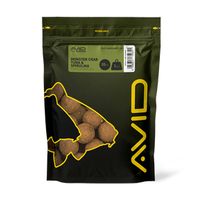 Boilies Avid Carp Premium Monster Crab Tuna & Spirulina 20 mm - Tienda Carpfishing