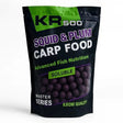 Boilies Solubles Krom Quality KR500 Squid & Plum 16 mm 800G - Tienda Carpfishing