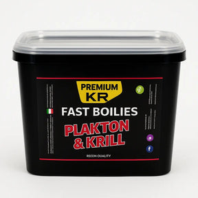 Boilies Solubles Krom Quality Plakton & Krill 20 mm 5KG - Tienda Carpfishing